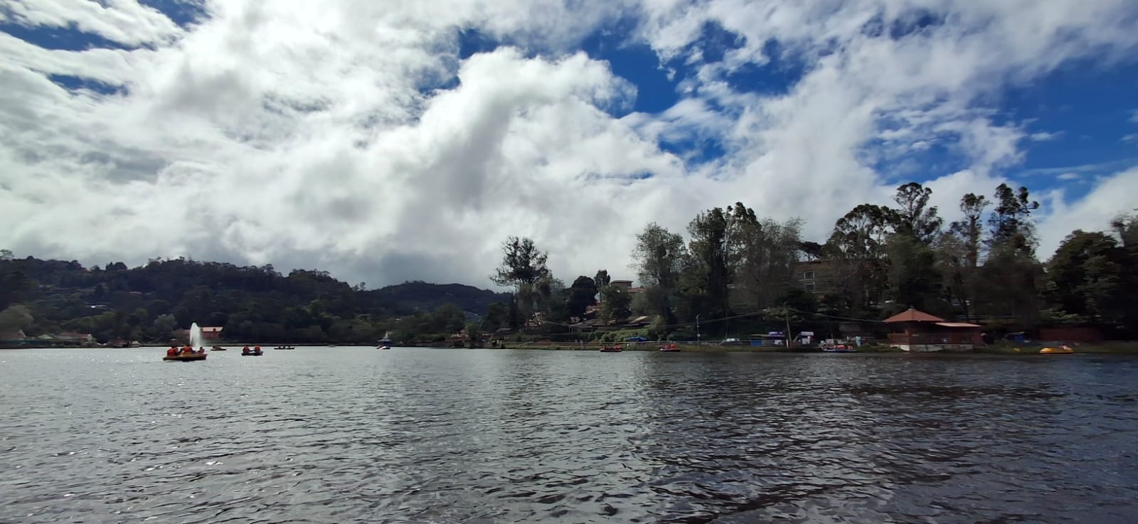 Pedal boats: the world's slowest go-karts.