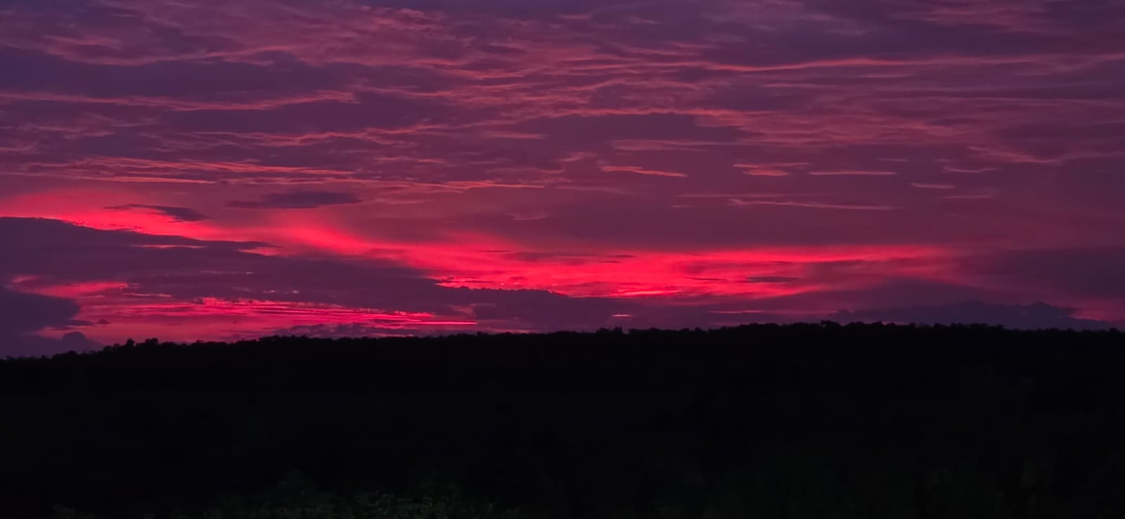 No filter. The sky just went for it.